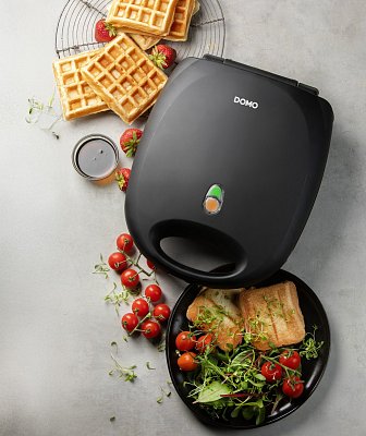 Sendvičovač 2v1 na 4 sendviče / vafle - DOMO DO9295C
