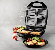 Sendvičovač 2v1 na 4 sendviče / vafle - DOMO DO9295C