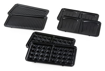 Sendvičovač - Gril - Vaflovač - 3v1 - bílý - DOMO DO9277C