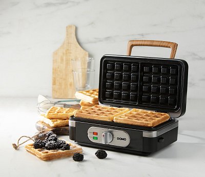 Sendvičovač - Gril - Vaflovač - 3v1 - černý - DOMO DO9278C