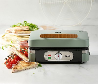 Sendvičovač - Gril - Vaflovač - 3v1 - zelený - DOMO DO9276C