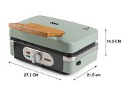 Sendvičovač - Gril - Vaflovač - 3v1 - zelený - DOMO DO9276C
