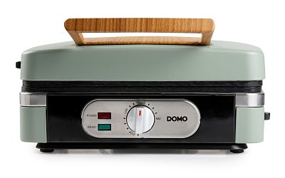 Sendvičovač - Gril - Vaflovač - 3v1 - zelený - DOMO DO9276C