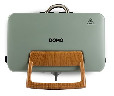 Sendvičovač - Gril - Vaflovač - 3v1 - zelený - DOMO DO9276C