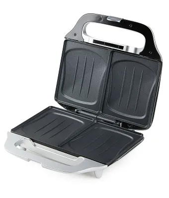 Sendvičovač na 2 XL sendviče - stříbrný - DOMO DO9267C