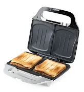 Sendvičovač na 2 XL sendviče - stříbrný - DOMO DO9267C
