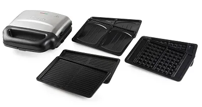 Sendvičovač XL 3v1 na sendvič / vafle / grill - DOMO DO9290C