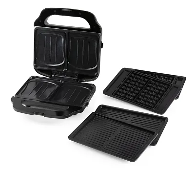 Sendvičovač XL 3v1 na sendvič / vafle / grill - DOMO DO9290C