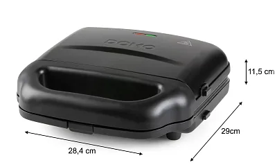Sendvičovač XL 3v1 na sendvič / vafle / grill DOMO DO9291C