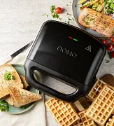 Sendvičovač XL 3v1 na sendvič / vafle / grill DOMO DO9291C