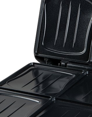 Sendvičovač XXL na 4 sendviče - černý - DOMO DO9296C