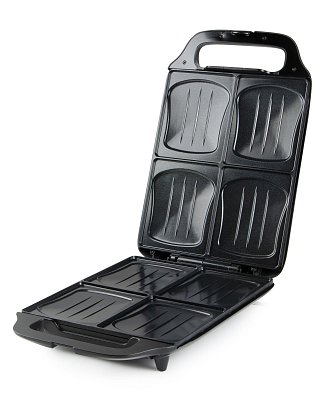 Sendvičovač XXL na 4 sendviče - černý - DOMO DO9296C