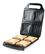 Sendvičovač XXL na 4 sendviče - černý - DOMO DO9296C