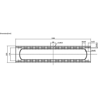 SHO 7220 FIXNÍ DRŽÁK TV 60-120 STELL