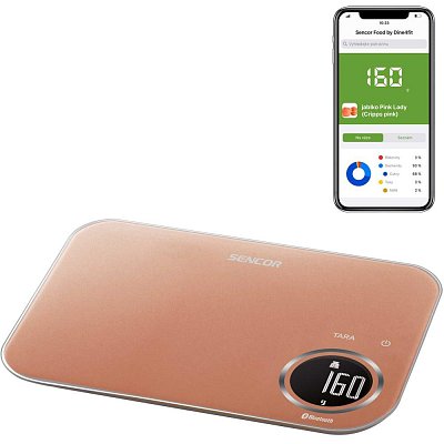 SKS 7176GD chytrá kuchyňská váha SENCOR