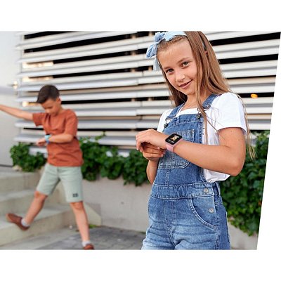Smartwatch Kids Tech 4G black vel GARETT