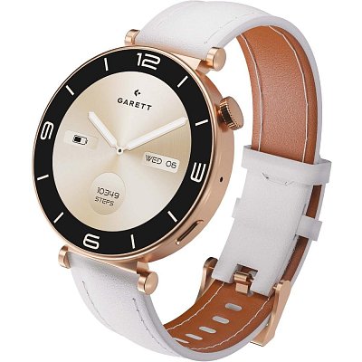 Smartwatch Rose Gold Mesh Steel GARETT
