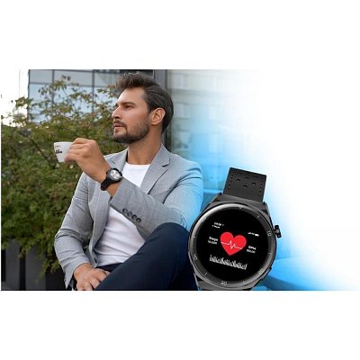 Smartwatch V12 Black steel GARETT