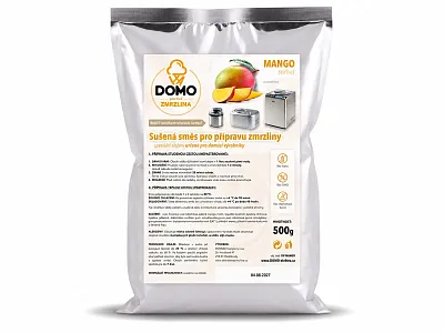Směs na výrobu zmrzliny s příchutí manga - DV-MANGO