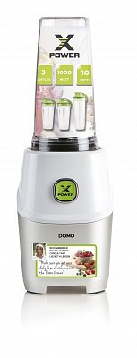 Smoothie nutri mixér X-Power 1 000W - DOMO DO700BL