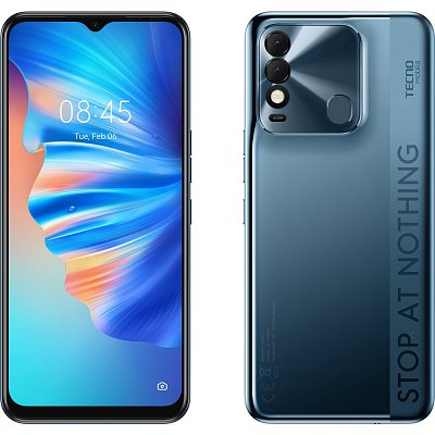 Spark 8 T 4/64 GB Atlantic Blue TECNO