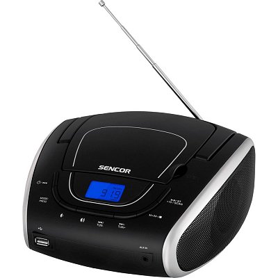 SPT 1600 BS Rádio S CD/MP3/USB SENCOR