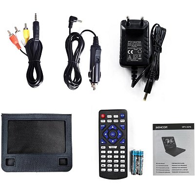 SPV 2075 7''/DVD/CD/USB/SD SENCOR