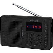 SRD 216 BK FM/BT/USB/SD SENCOR