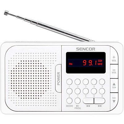 SRD 216 WH FM/BT/USB/SD SENCOR