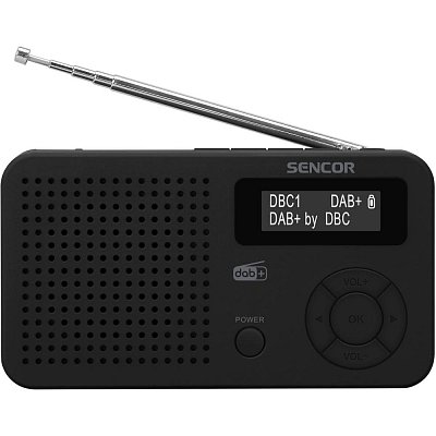 SRD 7210B DAB+/FM/BT/USB SENCOR