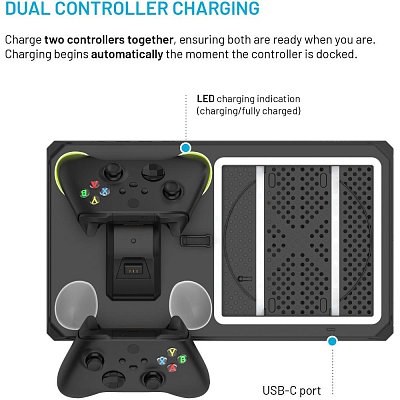 Stanice pro Xbox Series X/S černá FIXED