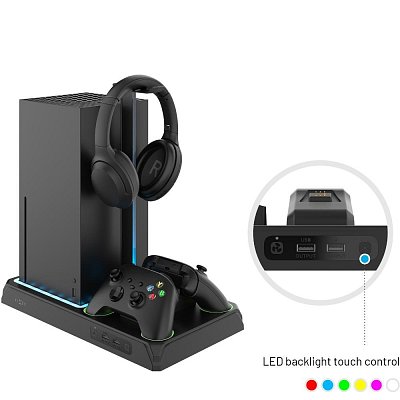 Stanice pro Xbox Series X/S černá FIXED