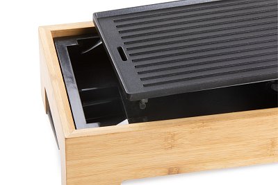 Stolní elektrický gril Plancha - Bamboo Style - DOMO DO9270G