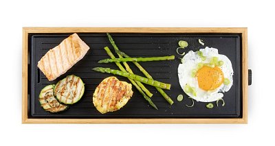 Stolní elektrický gril Plancha - Bamboo Style - DOMO DO9270G