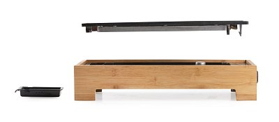 Stolní elektrický gril Plancha - Bamboo Style - DOMO DO9270G