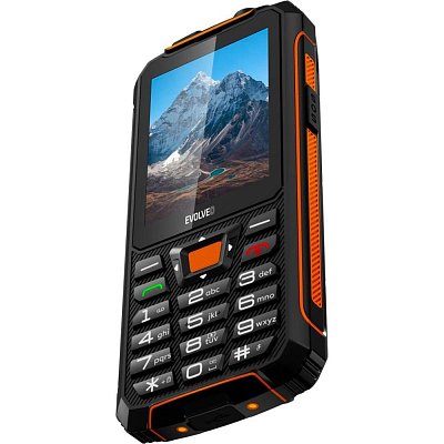StrongPhone Z6 DS černo-oranžový EVOLVEO