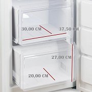 Šuplíkový mrazák - černý - PRIMO PR172DV