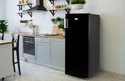 Šuplíkový mrazák - černý - PRIMO PR172DV