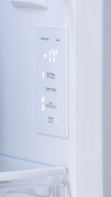 Šuplíkový mrazák - stříbrný, No Frost, 240 L - DOMO DO91204F