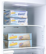 Šuplíkový mrazák - stříbrný, No Frost, 240 L - DOMO DO91204F