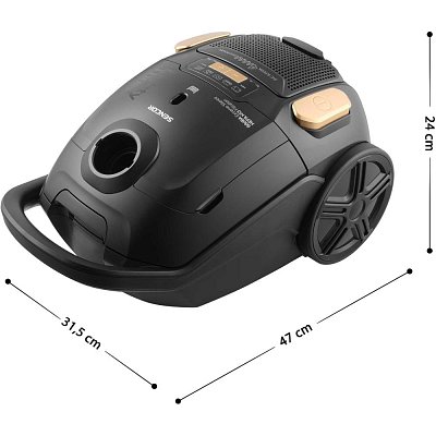SVC 8310BK 4AAAA EcoPower vysavač SENCOR