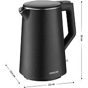 SWK 0551BK Varná konvice SENCOR