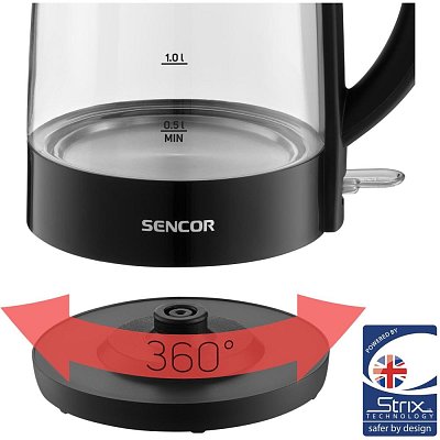 SWK 2711BK Varná konvice SENCOR