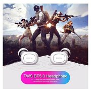 T1C TWS s dobíjecím boxem bílá QCY