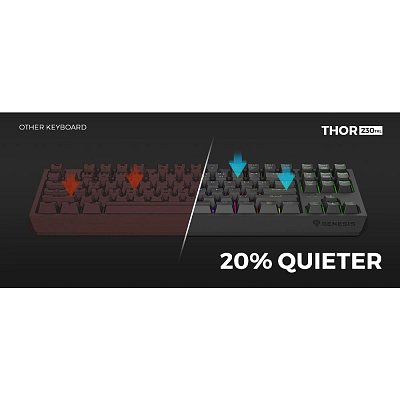THOR 230 klávesnice US blue pos. GENESIS