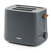 Topinkovač na 2 topinky - šedý - WOOD YOU - DOMO DO965T