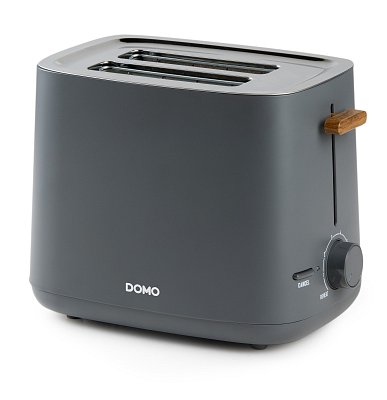 Topinkovač na 2 topinky - šedý - WOOD YOU - DOMO DO965T