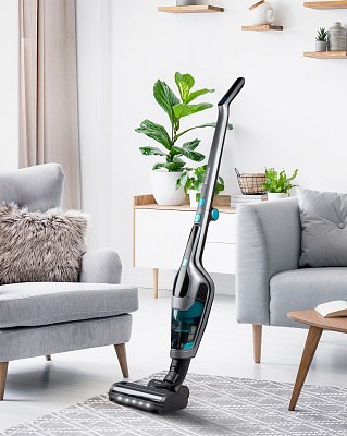 Tyčový aku vysavač 2v1 - 21,6 V Li-ion - DOMO DO249SV