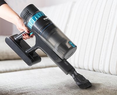 Tyčový aku vysavač 2v1 s BLDC motorem 29,6V - DOMO DO244SV