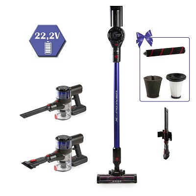 Tyčový aku vysavač 2v1 s BLDC motorem 22.2 V - PRIMO PR511SV